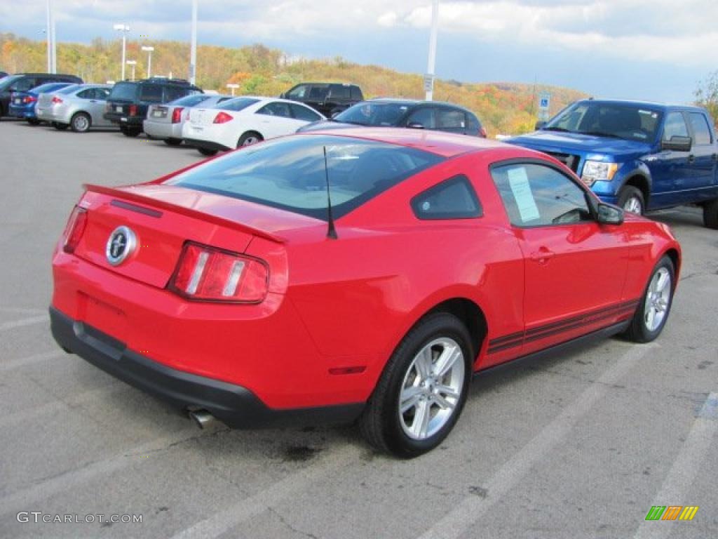 Torch Red 2010 Ford Mustang V6 Coupe Exterior Photo #38640462