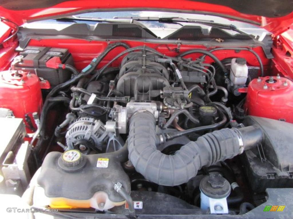 2010 Ford Mustang V6 Coupe 4.0 Liter SOHC 12-Valve V6 Engine Photo #38640478