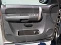 Ebony 2008 GMC Sierra 1500 SLE Extended Cab Door Panel