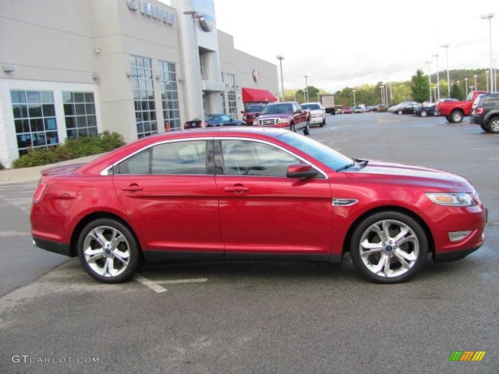Red Candy Metallic 2010 Ford Taurus SHO AWD Exterior Photo #38641442