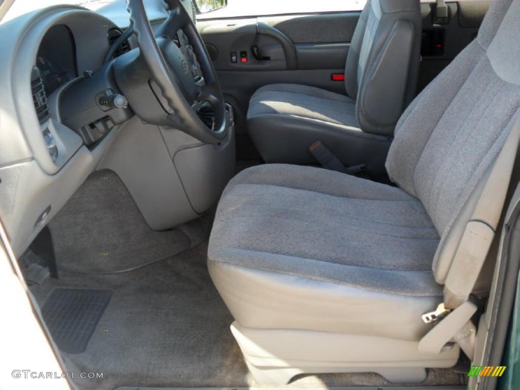 Pewter Interior 2001 Chevrolet Astro Passenger Van Photo #38641498