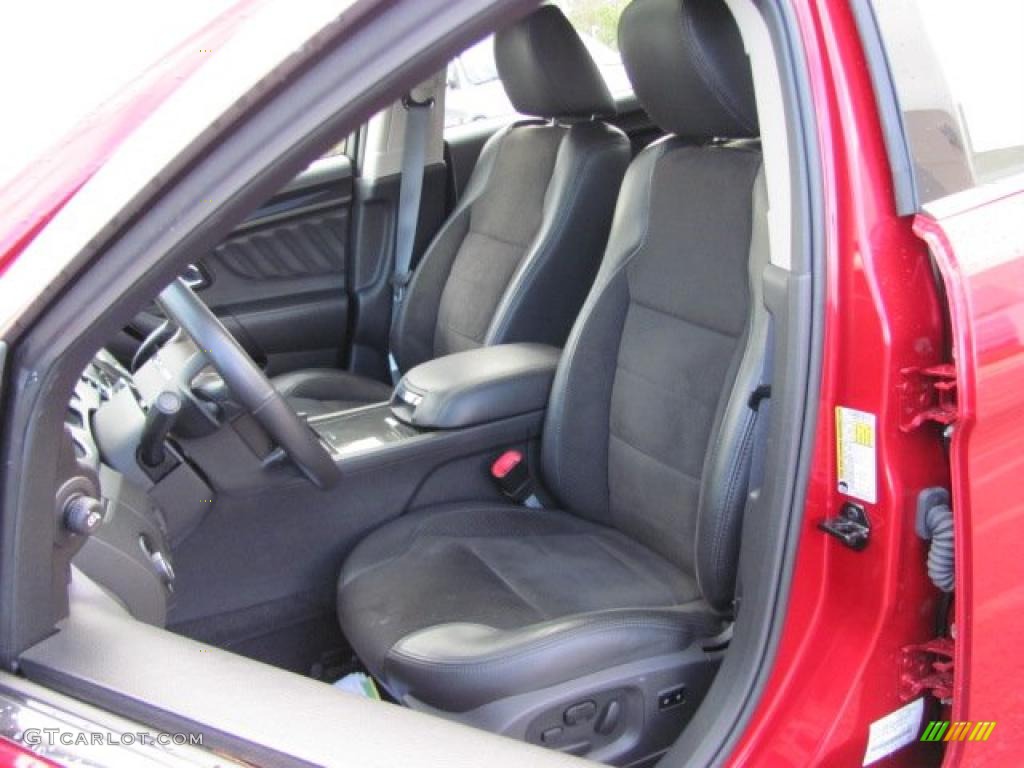 Charcoal Black Interior 2010 Ford Taurus SHO AWD Photo #38641610