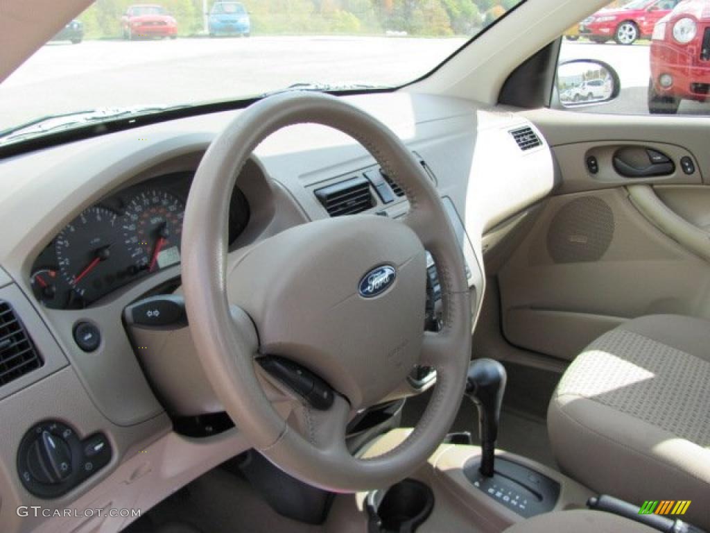 Dark Pebble/Light Pebble Interior 2007 Ford Focus ZX4 SES Sedan Photo #38642014