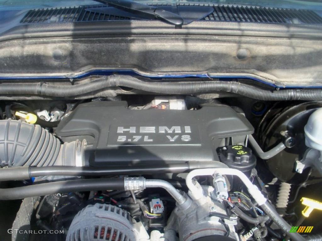 2007 Dodge Ram 1500 SLT Quad Cab 4x4 5.7 Liter HEMI OHV 16 Valve V8 Engine Photo #38642266