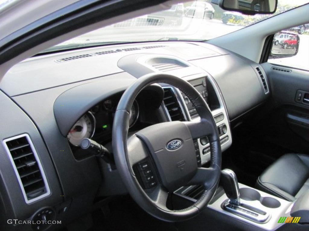 Charcoal Black Interior 2007 Ford Edge SEL Plus AWD Photo #38642466