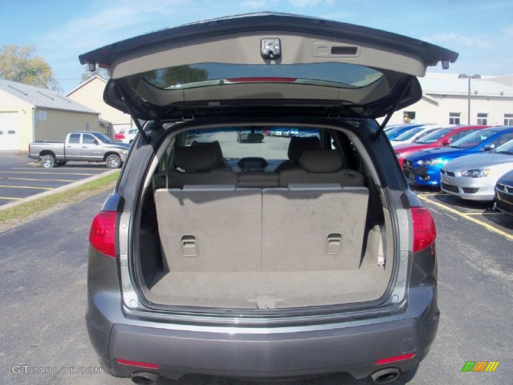 2007 MDX Technology - Nimbus Gray Metallic / Taupe photo #25
