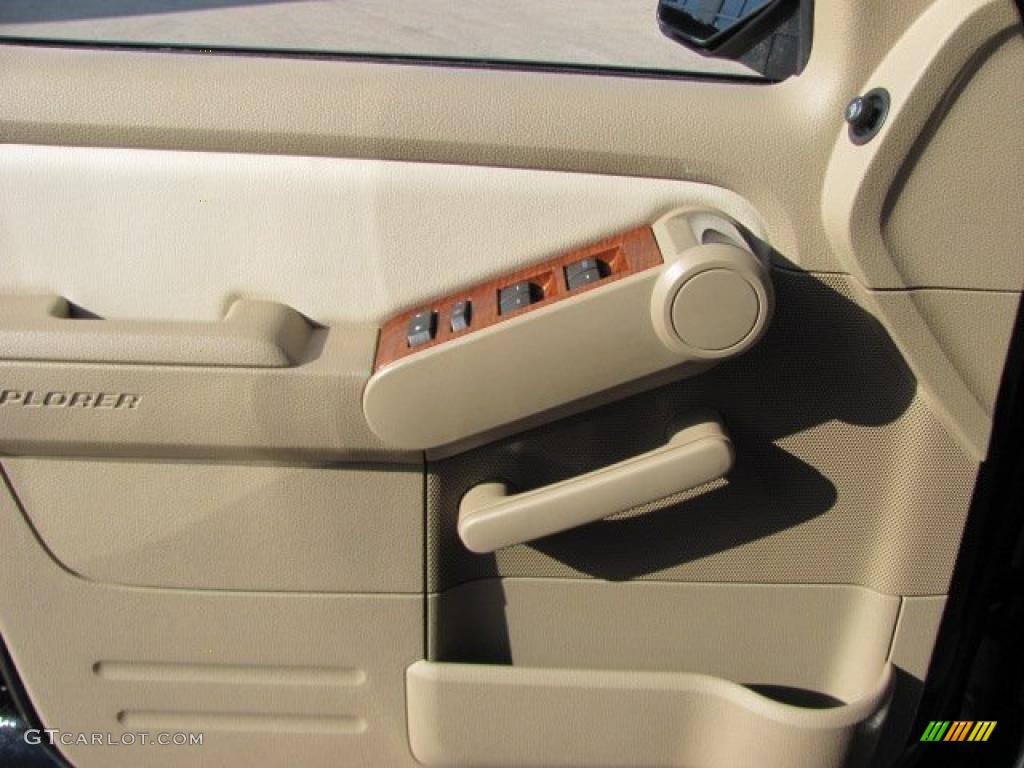 2007 Ford Explorer Eddie Bauer 4x4 Camel Door Panel Photo #38643246