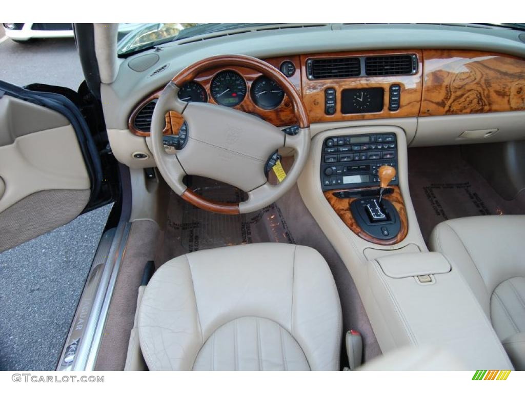 Cashmere Interior 2003 Jaguar XK XK8 Convertible Photo #38643278