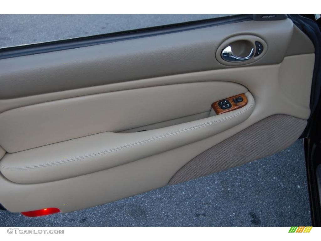 2003 XK XK8 Convertible - Ebony Black / Cashmere photo #6