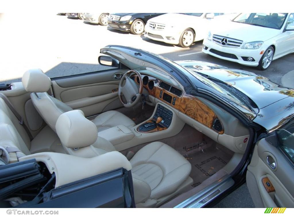 Cashmere Interior 2003 Jaguar XK XK8 Convertible Photo #38643382