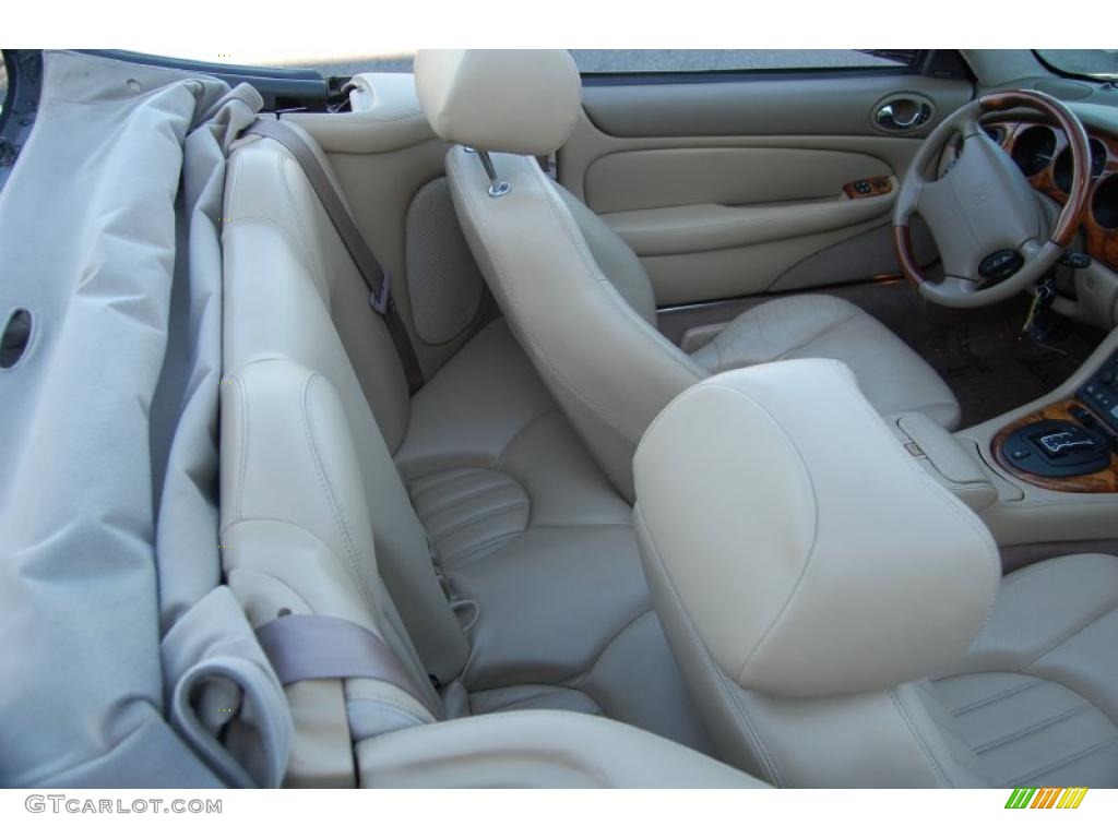 Cashmere Interior 2003 Jaguar XK XK8 Convertible Photo #38643398