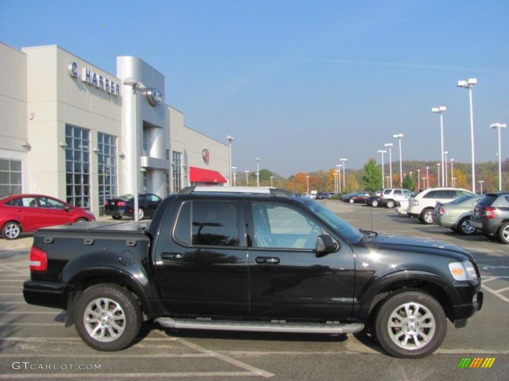 Black 2007 Ford Explorer Sport Trac Limited 4x4 Exterior Photo #38643438