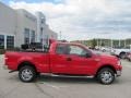 2007 Bright Red Ford F150 XLT SuperCab 4x4  photo #2