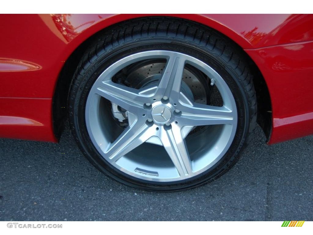 2009 Mercedes-Benz SL 550 Roadster Wheel Photo #38643954