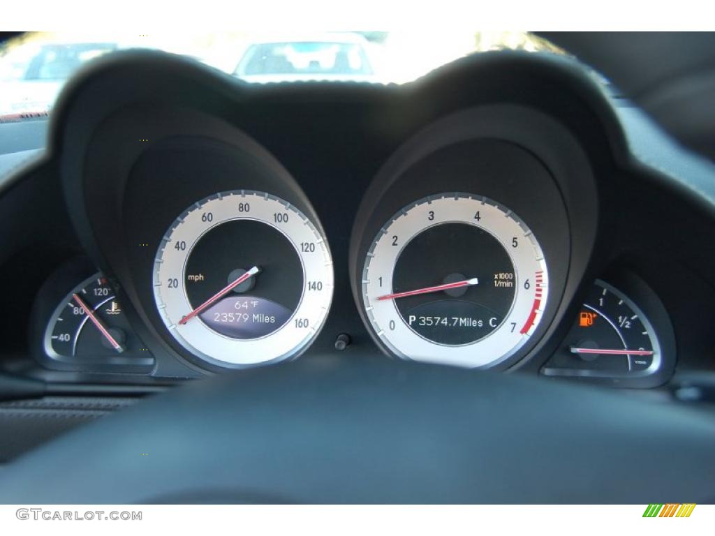 2009 Mercedes-Benz SL 550 Roadster Gauges Photo #38644018