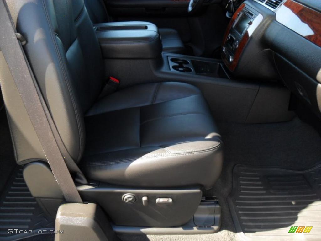 2008 Silverado 1500 LTZ Extended Cab - Black / Ebony photo #20