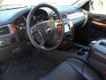 Ebony 2008 Chevrolet Silverado 1500 LTZ Extended Cab Interior Color
