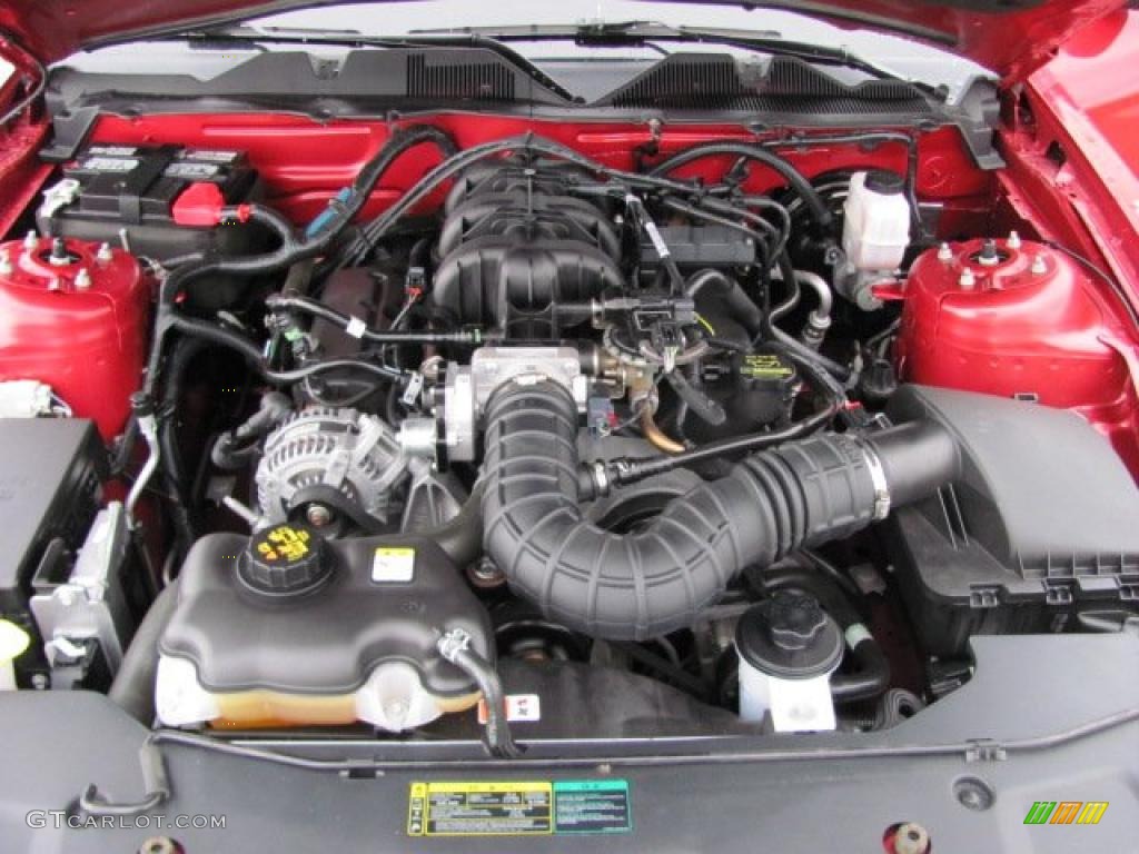 2010 Ford Mustang V6 Convertible 4.0 Liter SOHC 12-Valve V6 Engine Photo #38645434