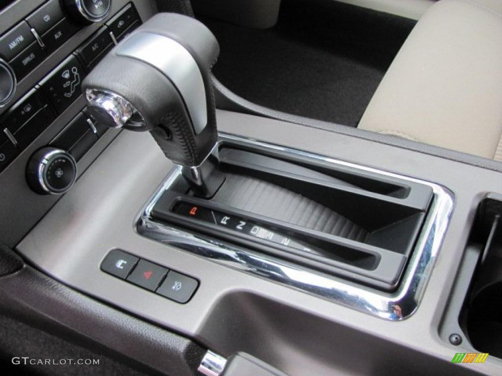 2010 Ford Mustang V6 Convertible 5 Speed Automatic Transmission Photo #38645510