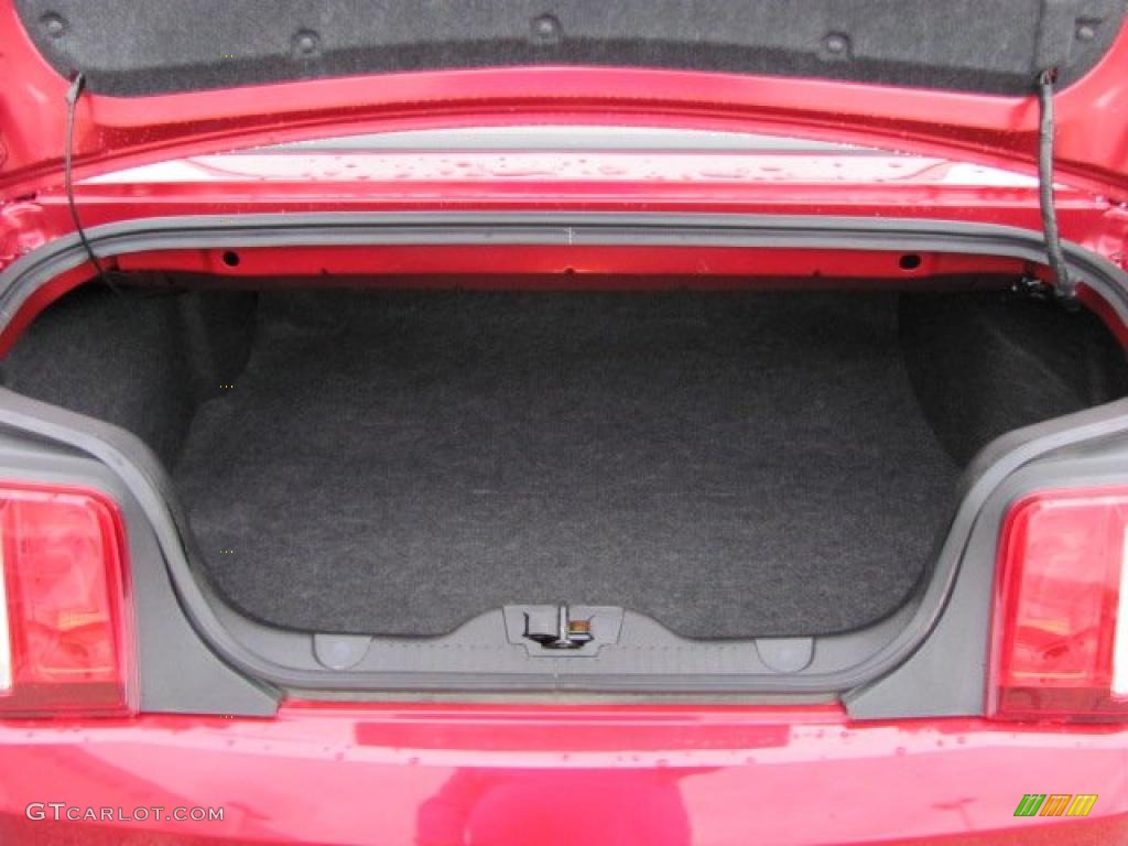 2010 Ford Mustang V6 Convertible Trunk Photo #38645642