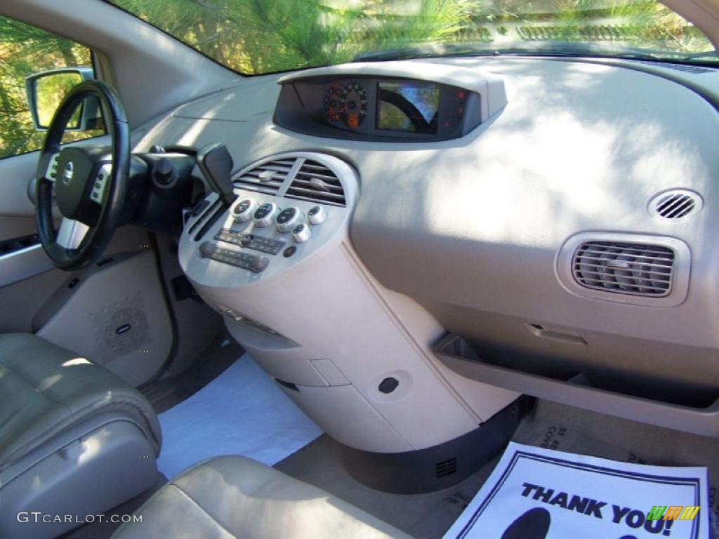 2004 Nissan Quest 3.5 SE Gray Dashboard Photo #38645874