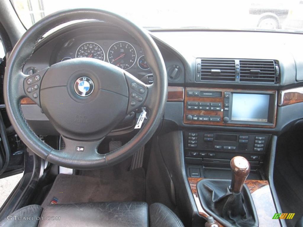 2000 BMW M5 Standard M5 Model Black Dashboard Photo #38646098