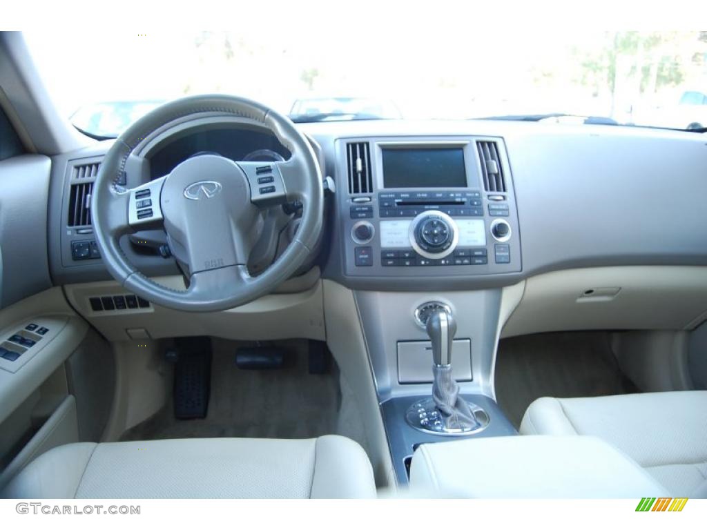 2008 Infiniti FX 35 Wheat Dashboard Photo #38646258