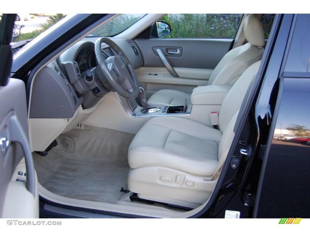 Wheat Interior 2008 Infiniti FX 35 Photo #38646290