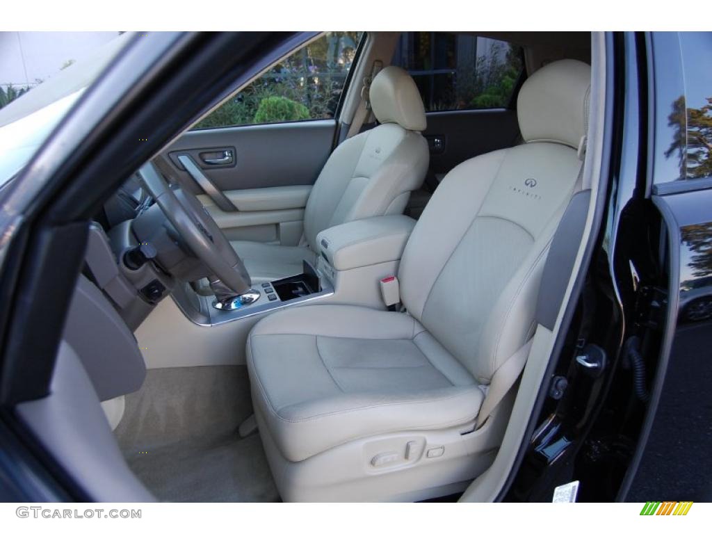 Wheat Interior 2008 Infiniti FX 35 Photo #38646314