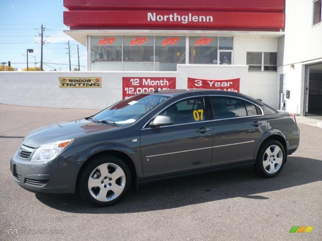 Techno Gray Metallic Saturn Aura