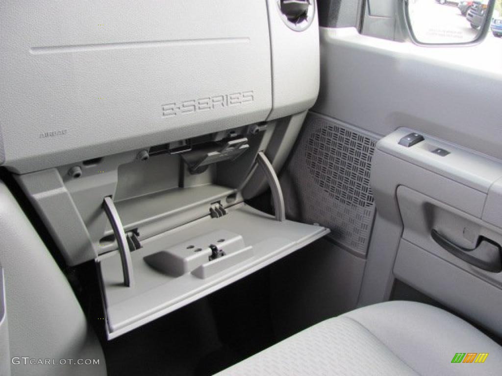 Medium Flint Interior 2010 Ford E Series Van E350 XLT Passenger Photo #38646478
