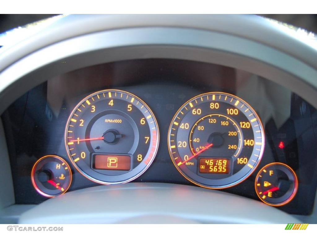 2008 Infiniti FX 35 Gauges Photo #38646582