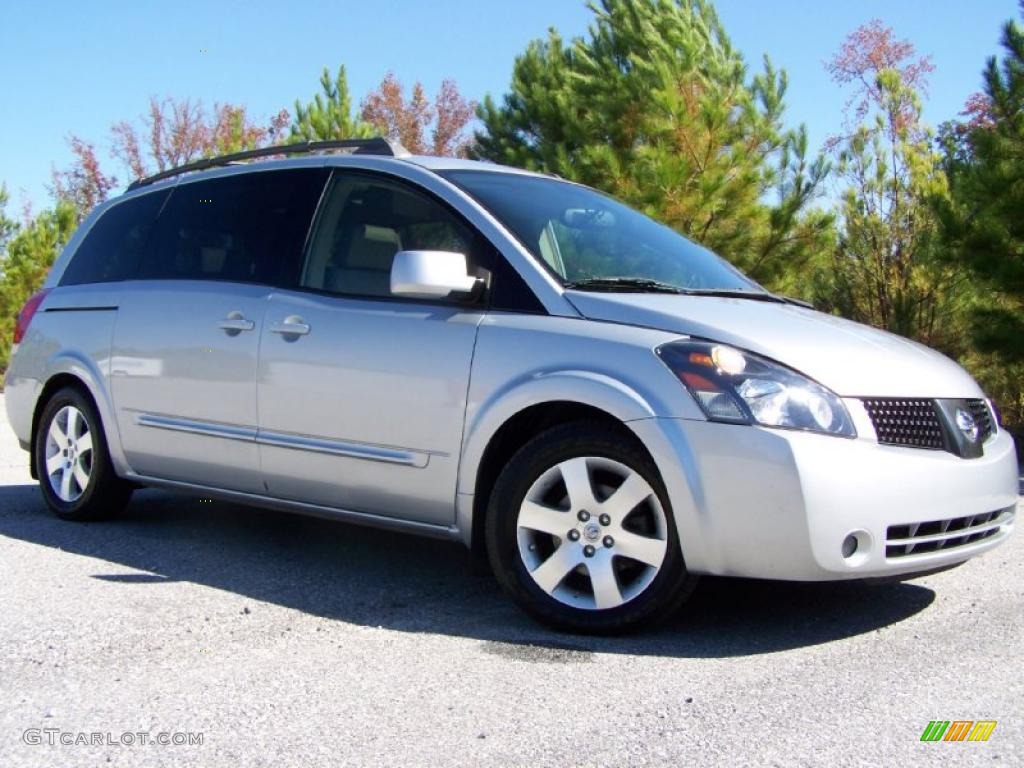 Silver Mist Metallic 2004 Nissan Quest 3.5 SE Exterior Photo #38646594