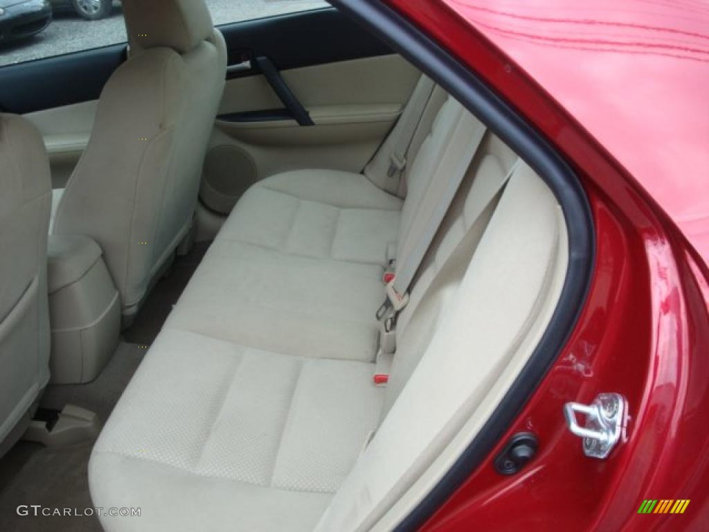 Beige Interior 2007 Mazda MAZDA6 i Sport Sedan Photo #38646818