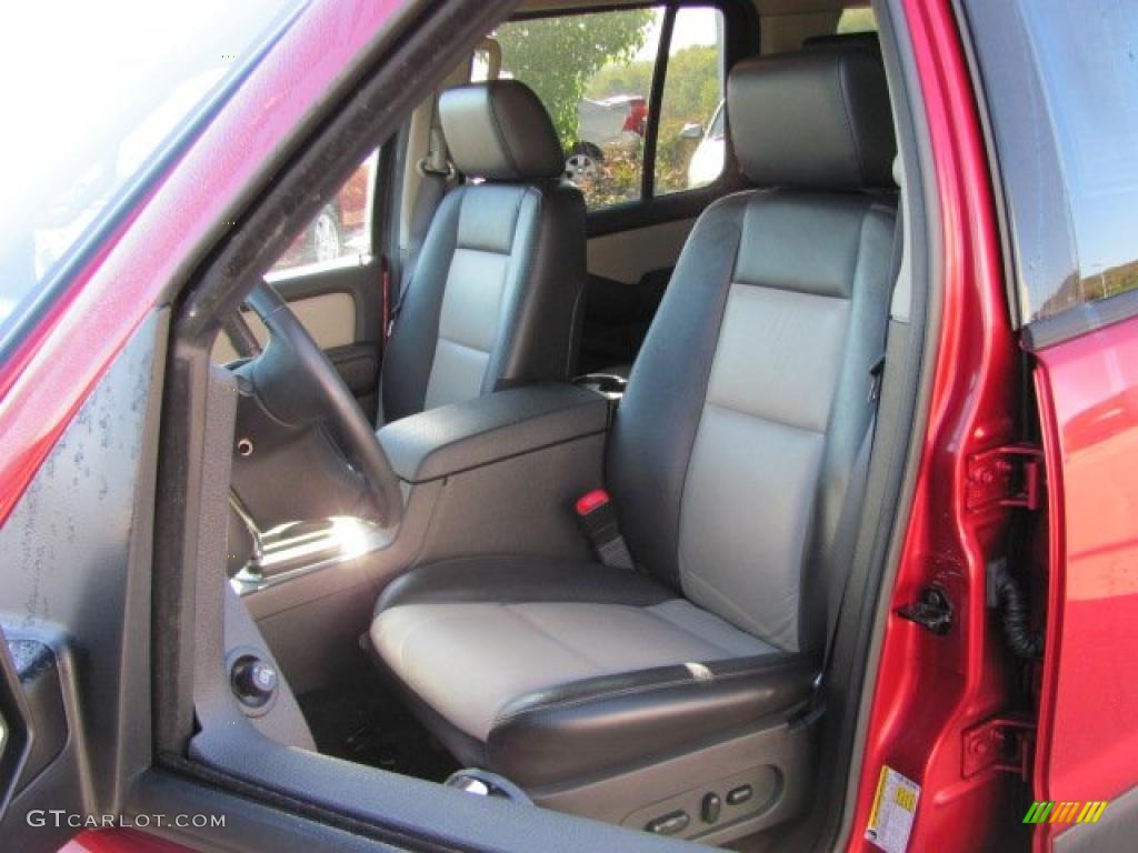 Black/Stone Interior 2007 Ford Explorer XLT Ironman Edition 4x4 Photo #38647114