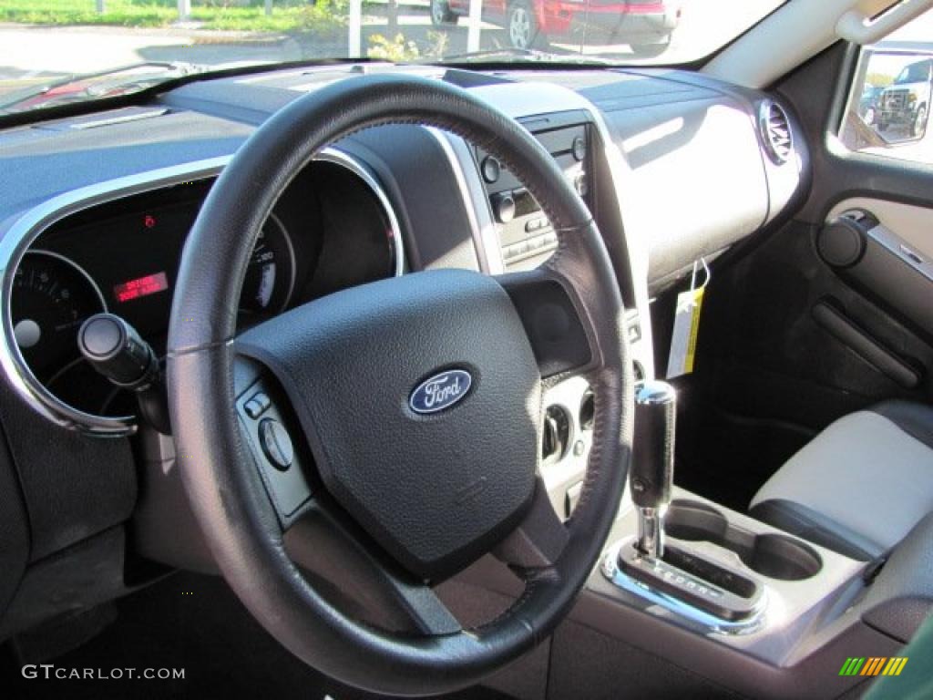 Black/Stone Interior 2007 Ford Explorer XLT Ironman Edition 4x4 Photo #38647146