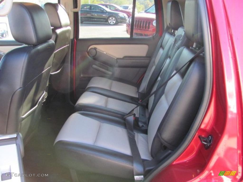 Black/Stone Interior 2007 Ford Explorer XLT Ironman Edition 4x4 Photo #38647282