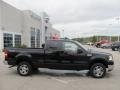 2007 Black Ford F150 XLT SuperCab 4x4  photo #2
