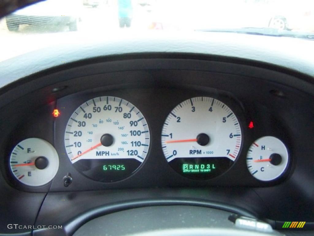 2005 Dodge Grand Caravan SXT Gauges Photo #38647386