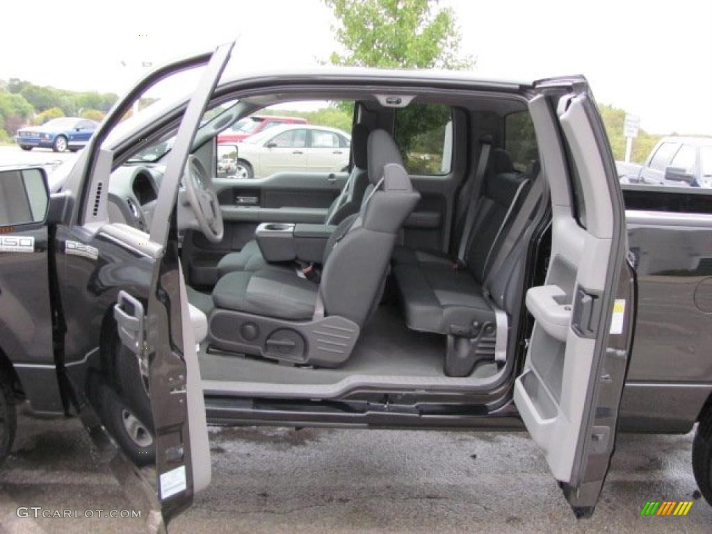 Medium/Dark Flint Interior 2007 Ford F150 XLT SuperCab 4x4 Photo #38647534