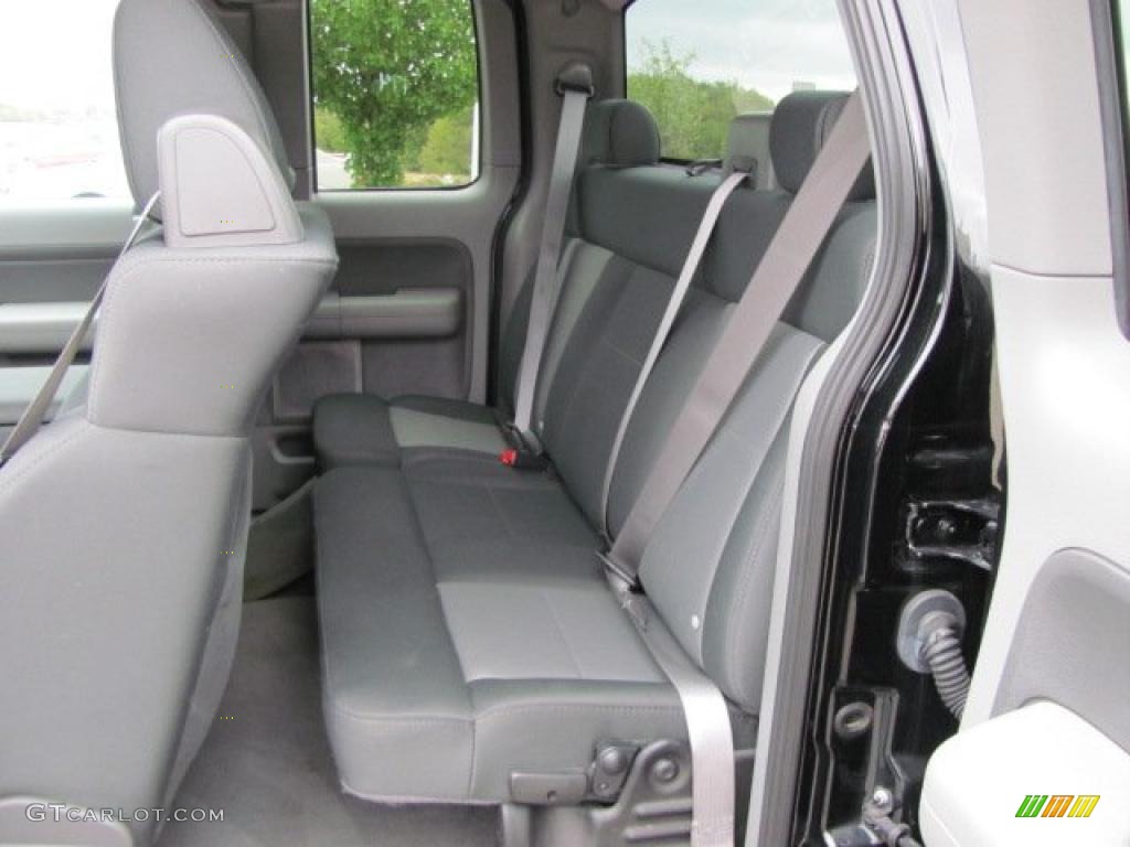 Medium/Dark Flint Interior 2007 Ford F150 XLT SuperCab 4x4 Photo #38647566
