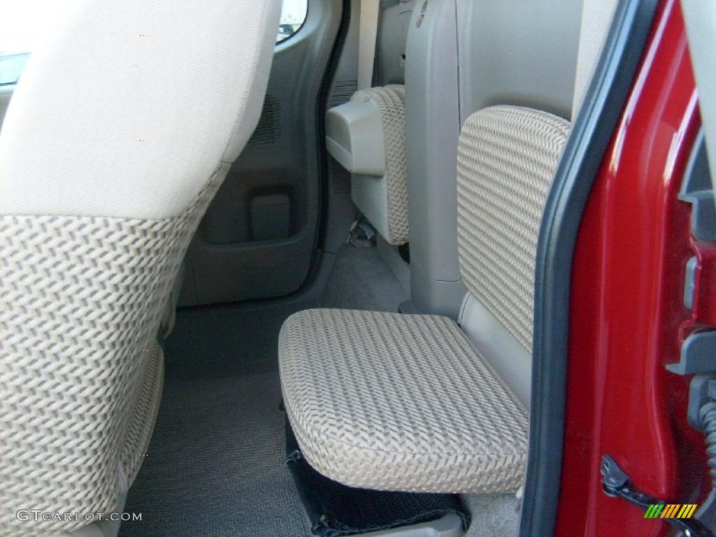 Beige Interior 2010 Nissan Frontier SE V6 King Cab 4x4 Photo #38647686