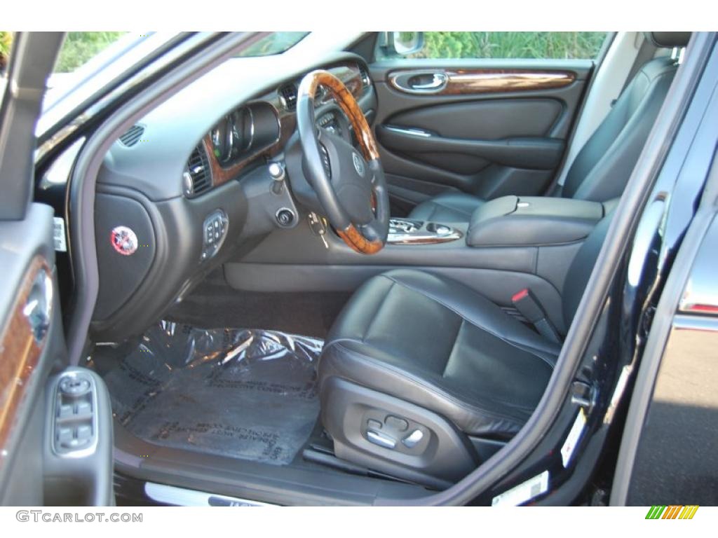 Charcoal Interior 2008 Jaguar XJ Vanden Plas Photo #38647846