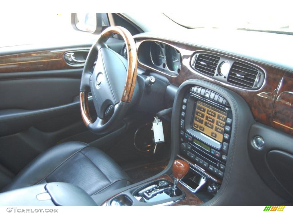 Charcoal Interior 2008 Jaguar XJ Vanden Plas Photo #38647982