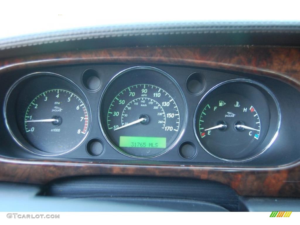 2008 Jaguar XJ Vanden Plas Gauges Photo #38648178