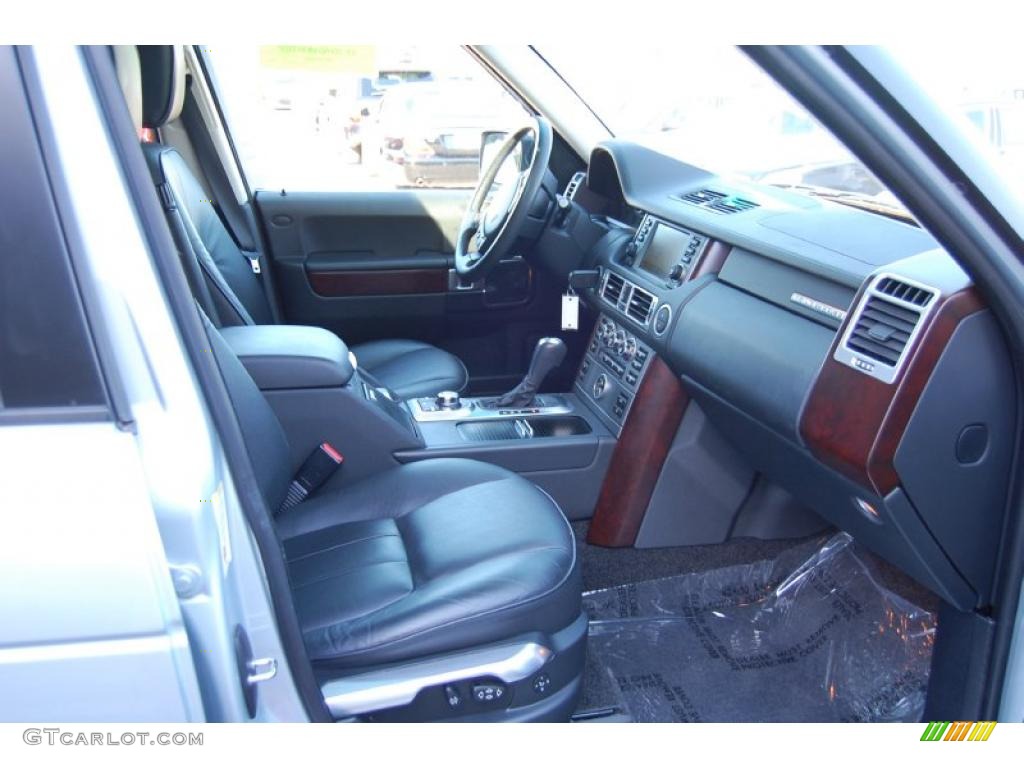 Jet Black Interior 2008 Land Rover Range Rover V8 HSE Photo #38648362