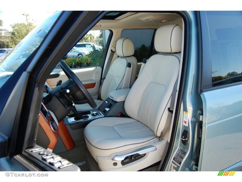 Ivory Interior 2008 Land Rover Range Rover V8 HSE Photo #38648614