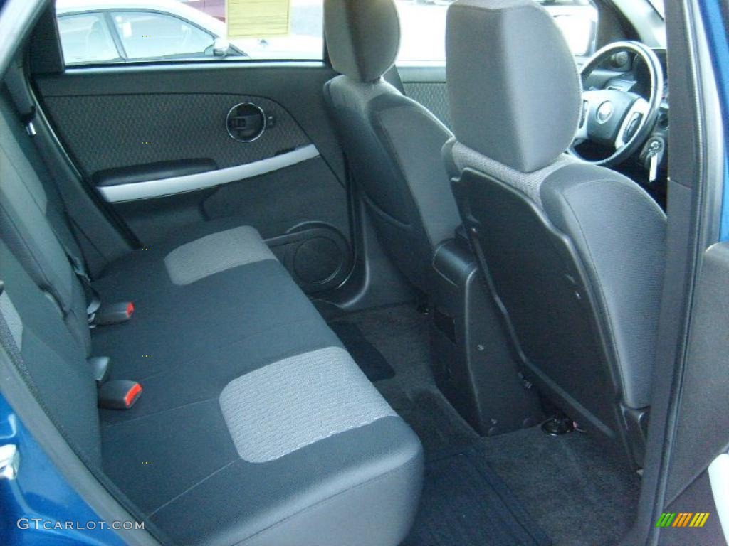 Ebony Interior 2008 Chevrolet Equinox Sport AWD Photo #38648698