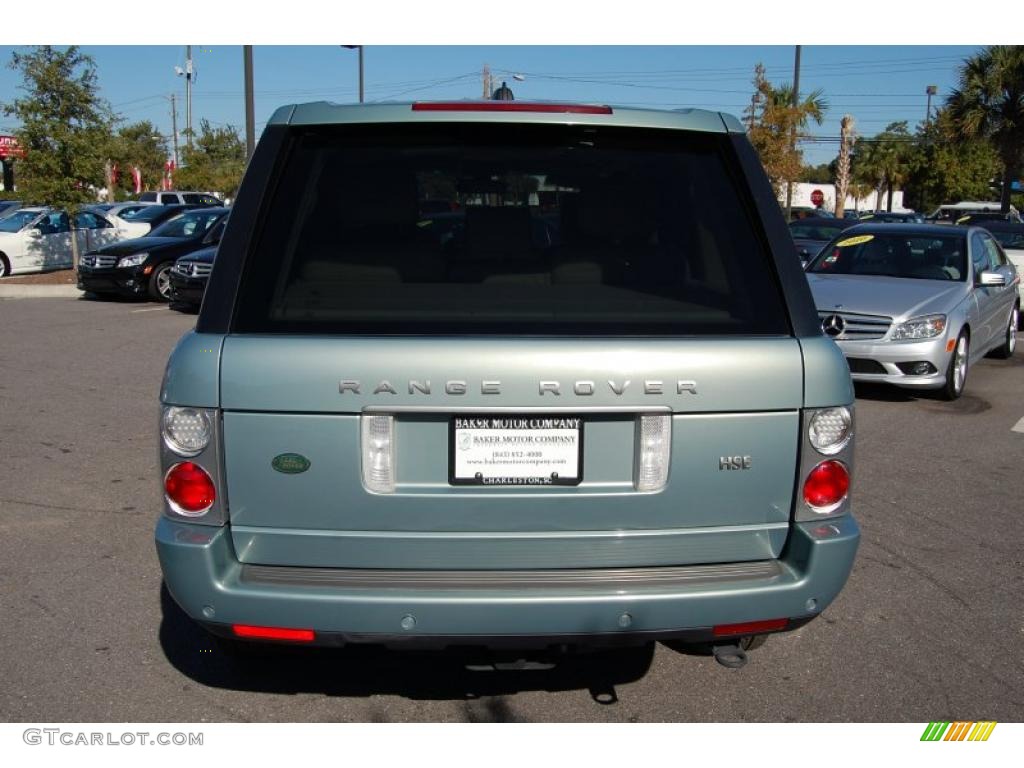 2008 Range Rover V8 HSE - Lucerne Green Metallic / Ivory photo #16