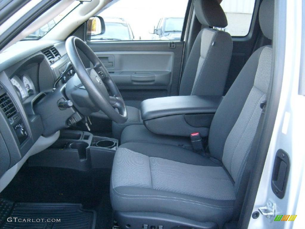 Dark Slate Gray/Medium Slate Gray Interior 2008 Dodge Dakota TRX Extended Cab 4x4 Photo #38648786